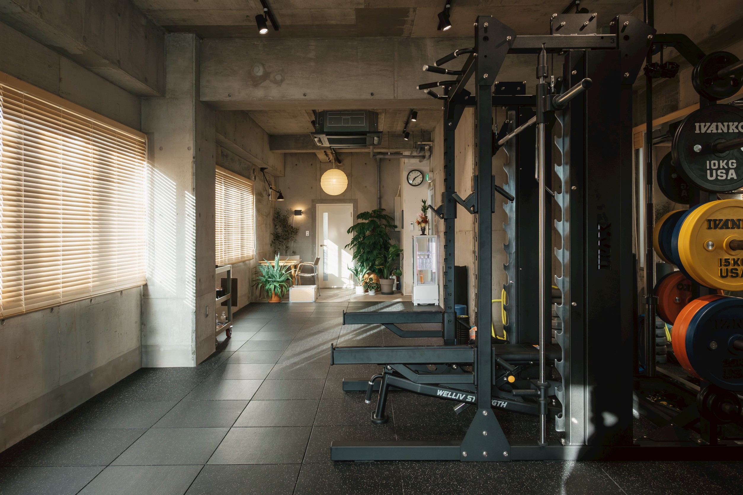 PRIVATE GYM HOOPの店内